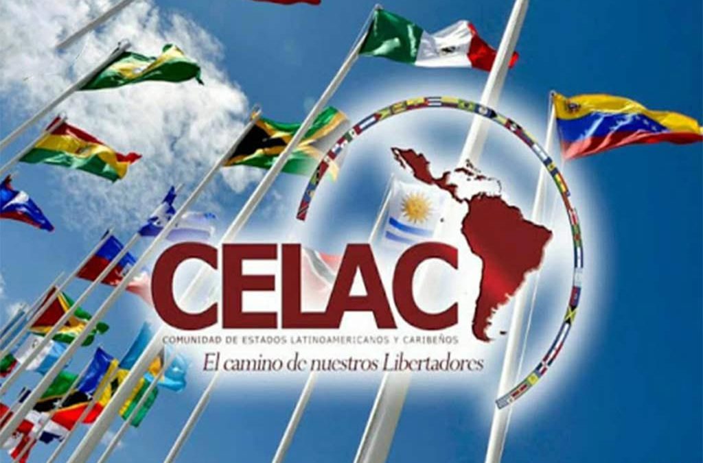 CELAC EXIGE RESPETO A PAZ REGIONAL ANTE FUERZAS EXTERNAS
