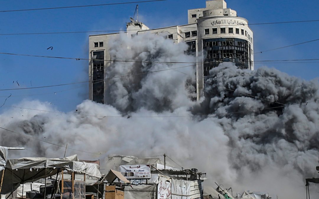 GAZA EN LLAMAS ANTE ATAQUES ISRAELÍES