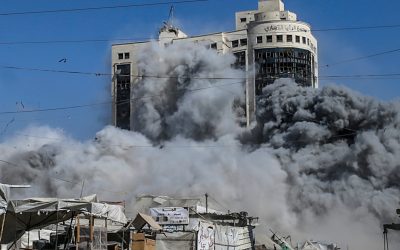 GAZA EN LLAMAS ANTE ATAQUES ISRAELÍES