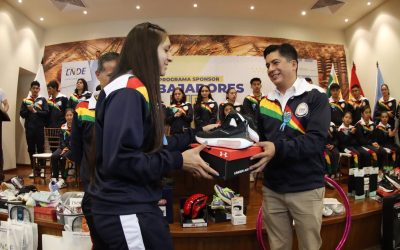 ENDE CORPORACIÓN RESPALDA A 57 ATLETAS BOLIVIANOS CON EQUIPAMIENTO ESPECIALIZADO