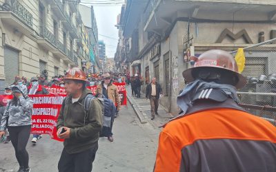 COB QUIEBRA DIÁLOGO CON GOBIERNO Y MANTIENE PARO GENERAL INDEFINIDO