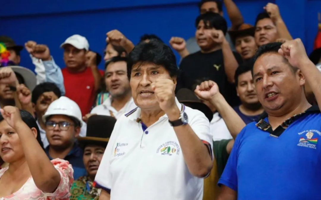 EVO MORALES ADVIERTE QUE DECRETO DE PAZ TIENE QUE SER DEROGADO