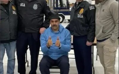 MADURO Y SU ESPOSA ARRIBAN A ESTADOS UNIDOS TRAS SECUESTRO EN VENEZUELA