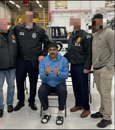 MADURO Y SU ESPOSA ARRIBAN A ESTADOS UNIDOS TRAS SECUESTRO EN VENEZUELA