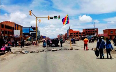 “BOLIVIA NO SE VENDE”: 12 PUNTOS DE BLOQUEO CIERRAN CARRETERAS
