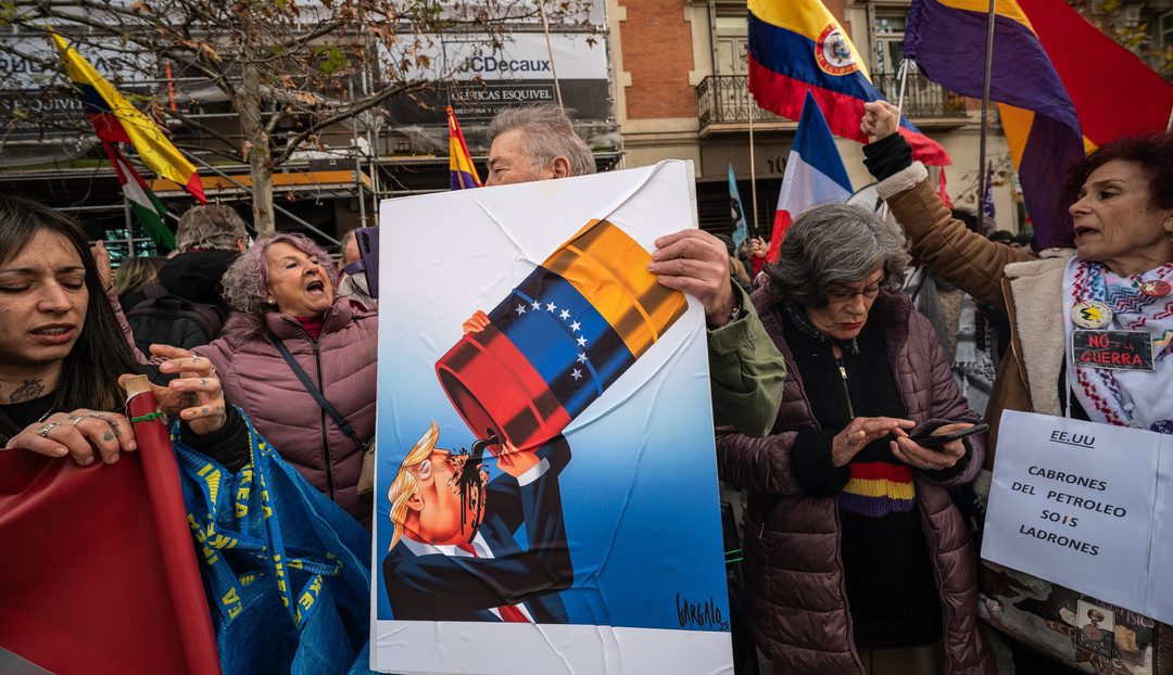 TRUMP PRESIONA A VENEZUELA PARA ADUEÑARSE DE SU PETROLEO SIN PAGAR