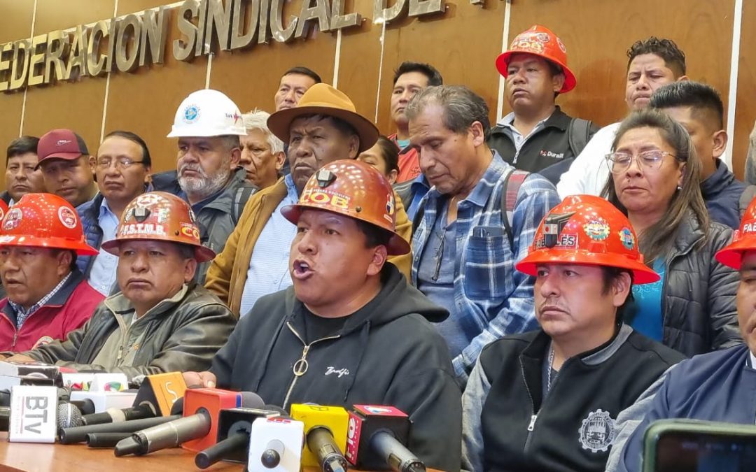 COB ADVIERTE INCUMPLIMIENTO DE GOBIERNO Y MANTIENE ALERTA MÁXIMA ANTE DECRETO UNILATERAL