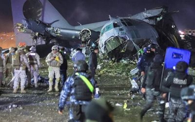ACCIDENTE DE HÉRCULES MILITAR EN EL ALTO PROVOCA 20 MUERTOS Y DECENAS DE HERIDOS