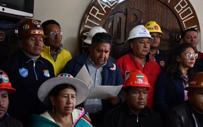 COB DECLARA EMERGENCIA Y ADVIERTE MOVILIZACIONES CONTRA RODRIGO PAZ
