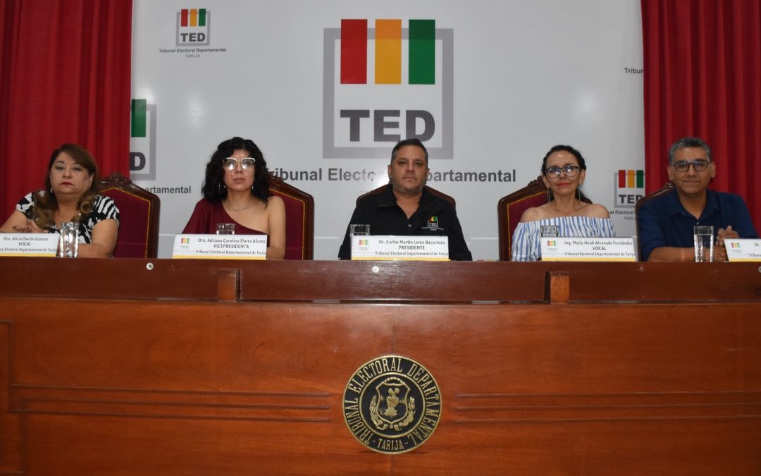 EL TED CONFIRMA ELECCIÓN DE 15 AUTORIDADES EN EL GRAN CHACO