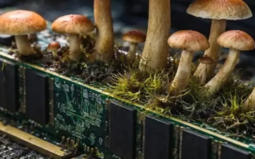 ADIÓS A LA RAM DE SILICIO: Están fabricando memorias con Hongos Shiitake