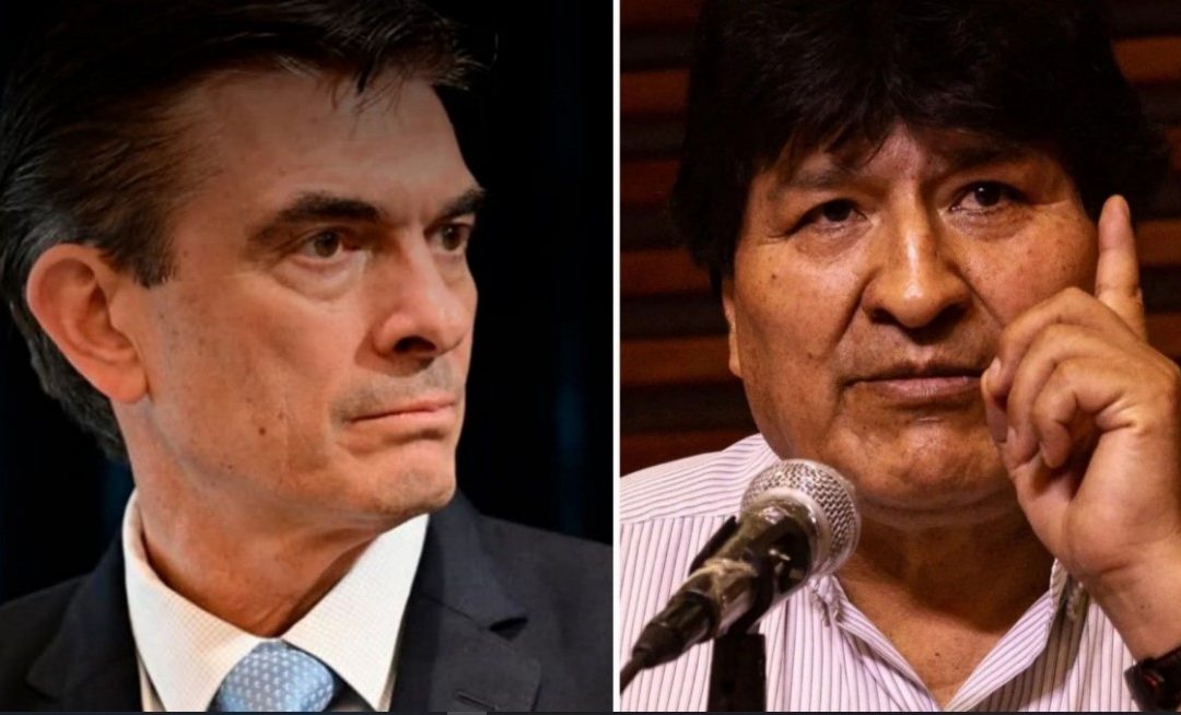 EVO RECHAZA REFORMA DE PAZ Y ALERTA ENTREGA DE RECURSOS NATURALES