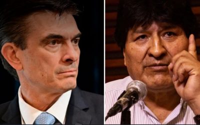 EVO RECHAZA REFORMA DE PAZ Y ALERTA ENTREGA DE RECURSOS NATURALES