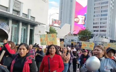 PROFESORES PACEÑOS ROMPEN FILAS Y DESCONOCEN ACUERDO CON EL GOBIERNO