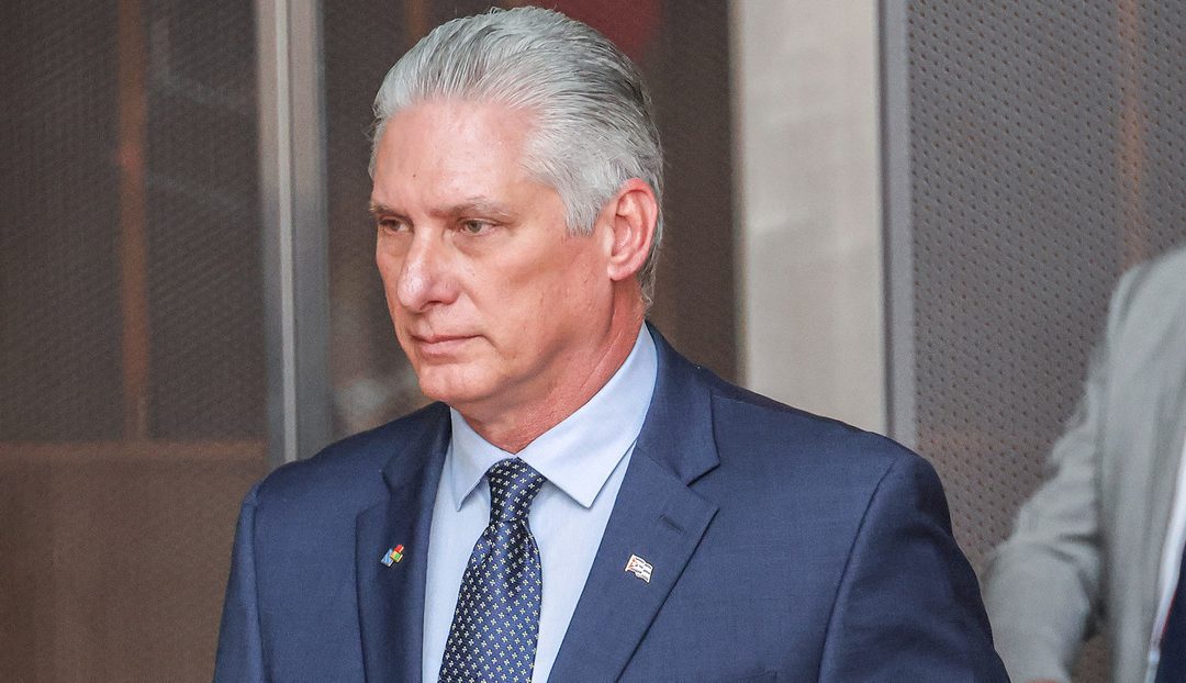 DÍAZ-CANEL ACUSA A ESTADOS UNIDOS DE IMPONER UNA NARRATIVA DE CULPABILIDAD A CUBA
