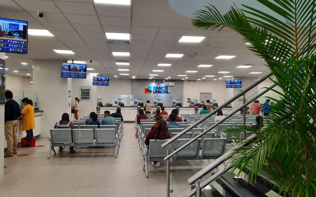 BANCO UNIÓN SUSPENDE TEMPORALMENTE LA ATENCIÓN Y DEJA FUERA DE SERVICIO SUS CAJEROS EN DOS REGIONES