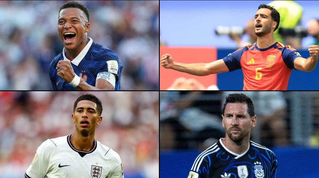 LA COPA DEL MUNDO PONE FRENTE A FRENTE A CUATRO GIGANTES POR UN LUGAR EN LA FINAL