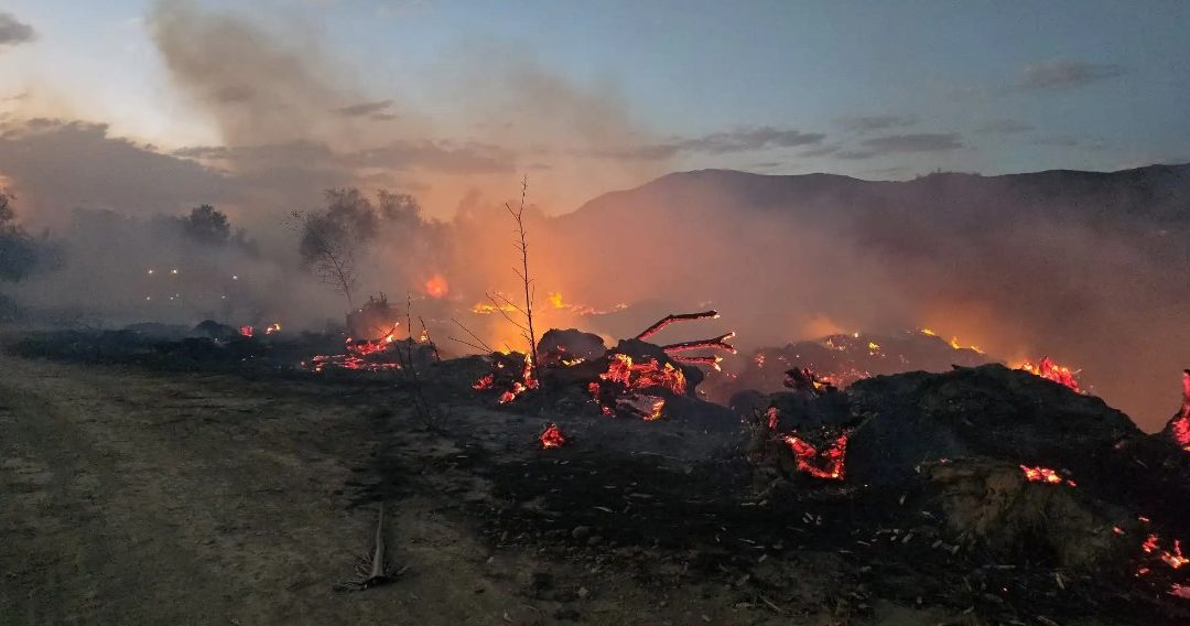 VIENTO DESATA INCENDIOS Y PONE EN JAQUE A TARIJA