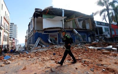 TERREMOTO EN COLOMBIA DEJA MÁS DE 70 MUERTOS