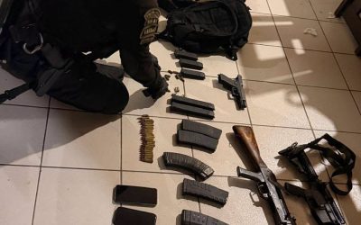 ALLANAMIENTOS EN SANTA ANA TERMINAN CON SEIS DETENIDOS Y ARMAS INCAUTADAS