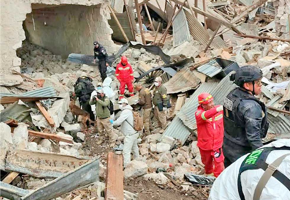 EXPLOSIÓN EN CUARTEL DE VIACHA DEJA SEIS MUERTOS Y 11 DESAPARECIDOS