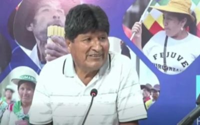 EVO MORALES CUESTIONA LA APREHENSIÓN DE MARIACA Y ACUSA A JAIME MAMANI DE NEXOS CON EL NARCOTRÁFICO