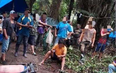 BARRAQUEROS EXIGEN AL GOBIERNO FRENAR CONFLICTO DE TIERRAS Y CUMPLIR LA LEY