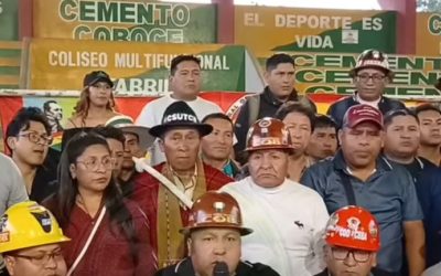 COB SE DECLARA EN EMERGENCIA Y EXIGE FRENAR DECRETOS