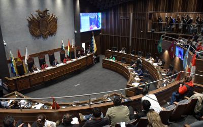 DIEGO ÁVILA ES REELEGIDO PRESIDENTE DEL SENADO CON 28 VOTOS A FAVOR